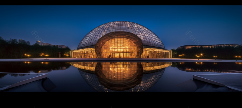 城市夜晚建筑现代建筑灯光绚烂景,高清,摄影图,摄影图片,图片大全,摄影图免费下载